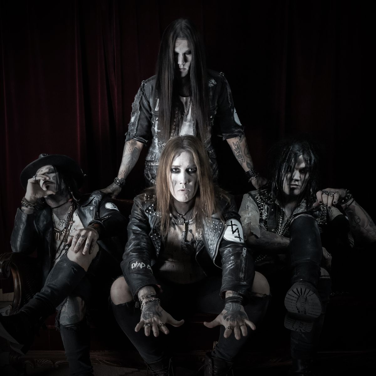 Swedish metal band Sister releases their chilling and haunted fourth single "Tanz Der Toten" from their upcoming album "The Way We Fall".   Release: October 10, 2025 via Icons Creating Evil Art.