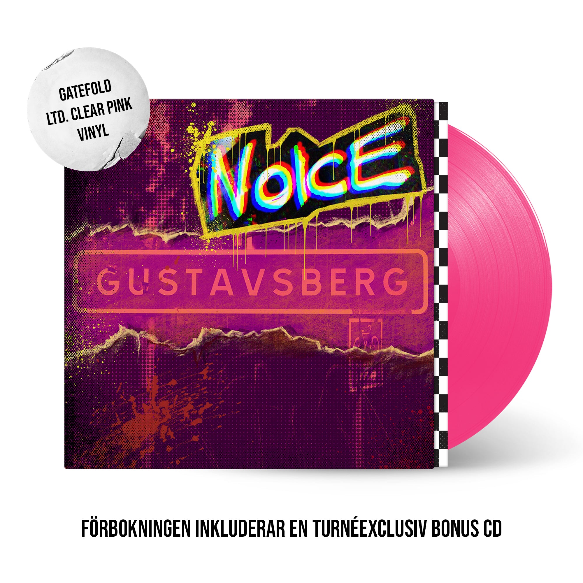 NoIcE - Gustavsberg - Rosa vinyl