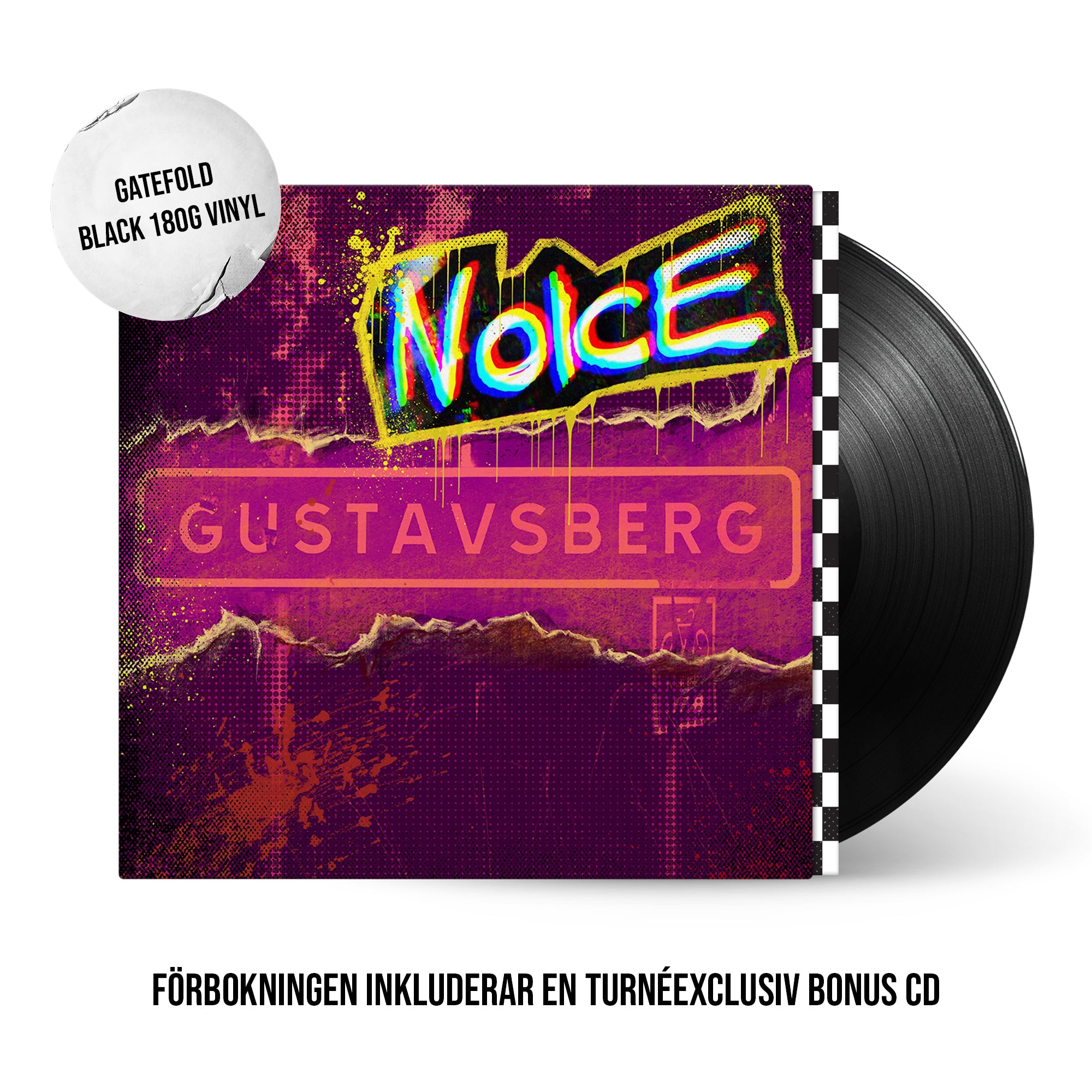 NoIcE - Gustavsberg - Svart vinyl 180g