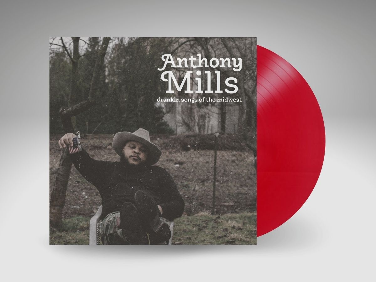 Anthony Mills - Drankin songs of the midwest (Limited Edition 12" Red Vinyl)