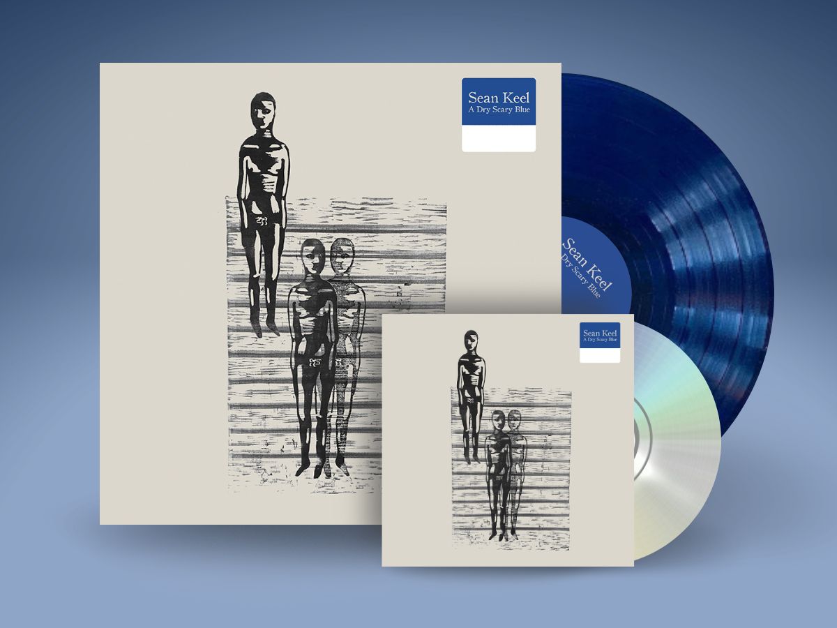 Sean Keel - a dry scary blue (Blue Vinyl + CD)